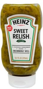 Sweet Relish Squeezable Bottle