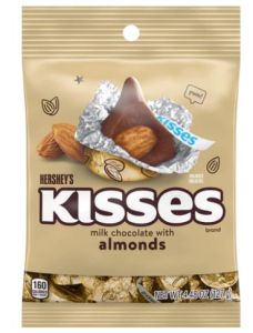 Kisses Milk Chocolate with alomonds