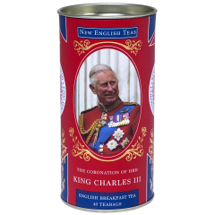King Charles III English Breakfast Drum