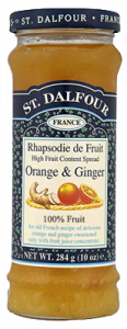 Orange and Ginger All Natural 100% From Fruit Preserve