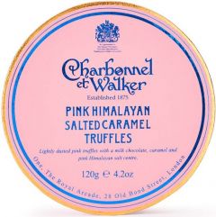 Pink Himalayan Salted Caramel Chocolate Truffles