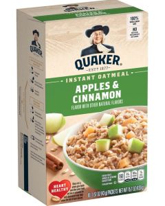 Quaker Instant Oatmeal Apple Cinnamon