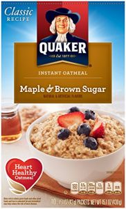 Instant Oatmeal - Maple & Brown Sugar