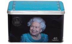 Queen Elizabeth II Platinum Jubilee 2022 Tea Tin (40's)