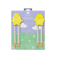 Talking Tables Spring Bunny Cheeky Chick Honeycomb Decorations - 2 Pack