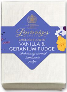 Chelsea Flower Vanilla & Geranium Fudge