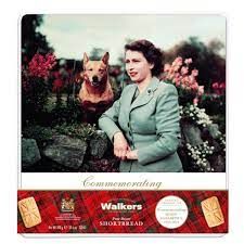 Walkers Commemorative Queen Elizabeth II Tin with Dog *Limited Edition*