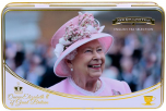 Queen Elizabeth II Tea Tin with 72 Teabag Selection
